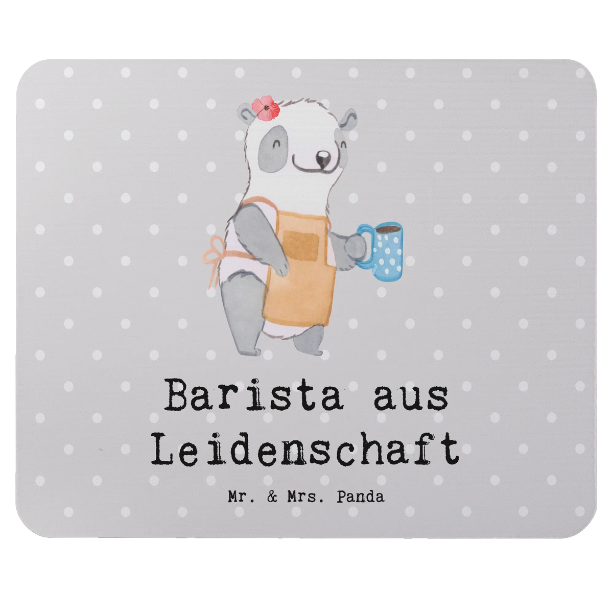 Podkładka pod mysz Barista Pasja Prezent, Dziękuję, Zawód, Wykształcenie, Jubileusz, Pożegnanie, Emerytura, Kolega, Koleżanka, Dawać, Pracownik, Współpracownik, Dziękuję bardzo