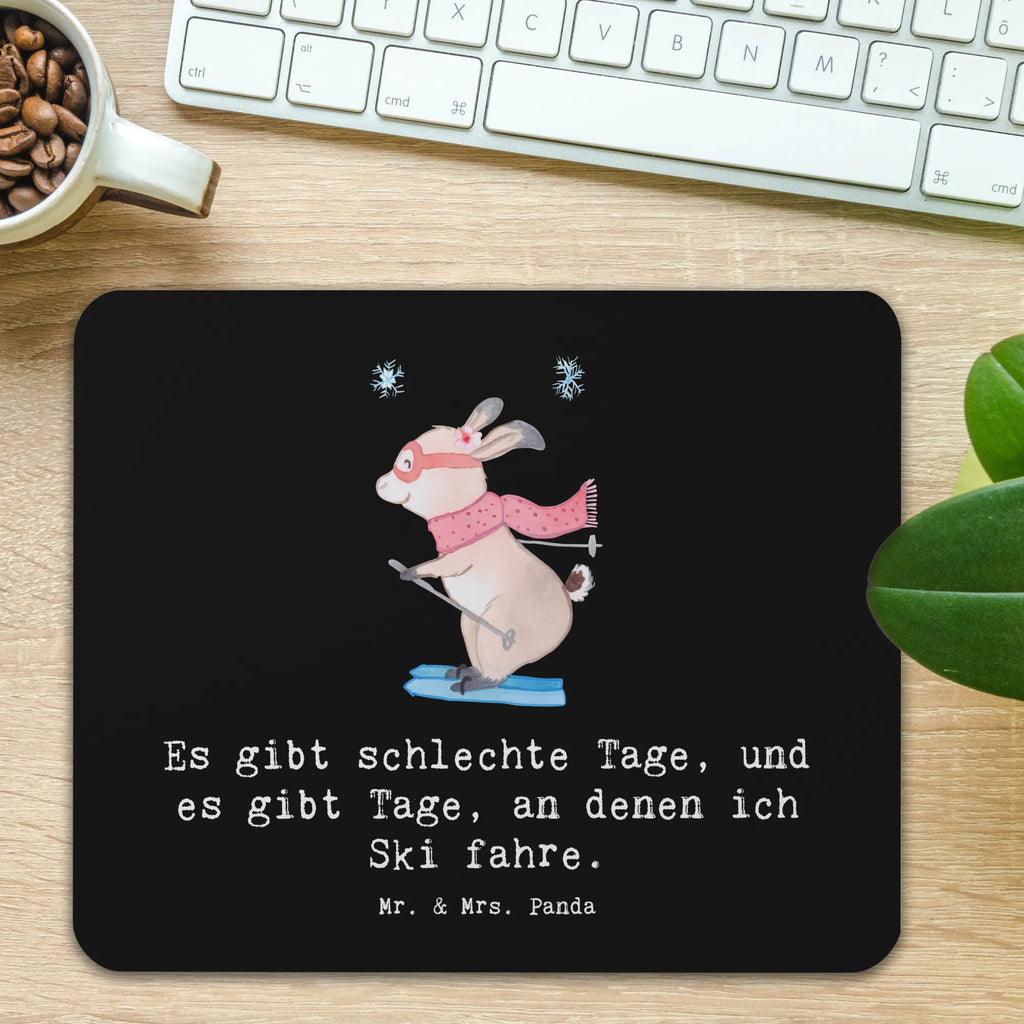 Mouse mat Hare To ski Mauspad Büro, Designer Mauspad, Einzigartiges Mauspad, Computer zubehör, Arbeitszimmer, PC Zubehör, Mausunterlage, Mousepad, Mauspad, Büroausstattung, Geschenk, Sport, Sportart, Hobby, Schenken, Danke, Dankeschön, Auszeichnung, Gewinn, Sportler, Skiwettbewerb, Skirennen, Ski fahren, Skisport, Skifahren