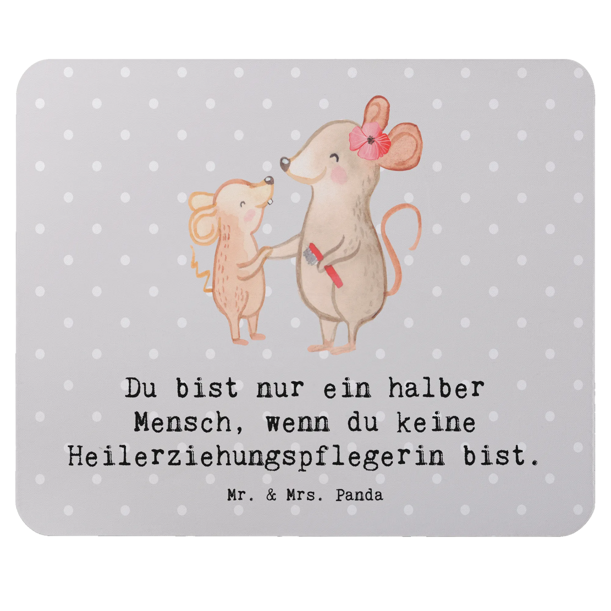 Mouse mat special needs educator Heart gift, sayings, gift idea, best, farewell gift, passing exam, anniversary, retirement, promotion, job start, profession