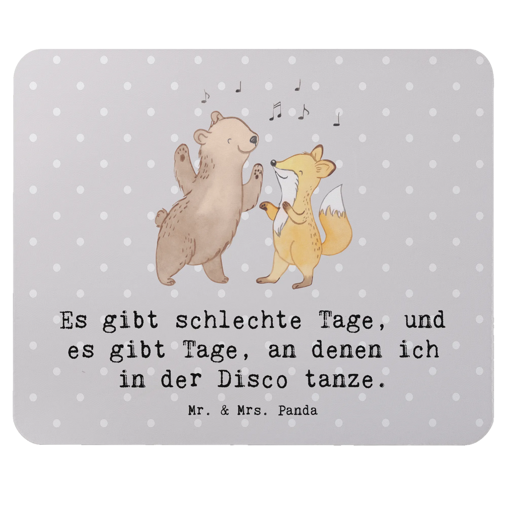 Mouse mat Bear &amp; Fox disco Computer zubehör, Mousepad, Mauspad Büro, Mauspad, Büroausstattung, Einzigartiges Mauspad, Mausunterlage, Designer Mauspad, Arbeitszimmer, PC Zubehör, Geschenk, Sport, Sportart, Hobby, Schenken, Danke, Dankeschön, Auszeichnung, Gewinn, Sportler, Clubs, Disco, Tanzstimmung, Nachtclub, Clubbing, Feiern, Tanzen