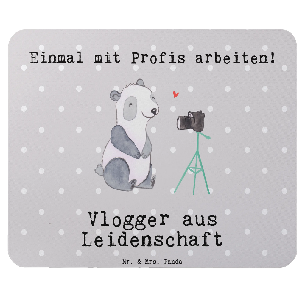 Mouse mat Vlogger Passion Motif, Gift, Student, Work, Pad, Mouse, fun, PC, Study, Office, saying, Print, Mouse Pad, mousepad, gift, gift idea, best, farewell gift, passing exam, anniversary, retirement, promotion, job start, sayings, funny, profession