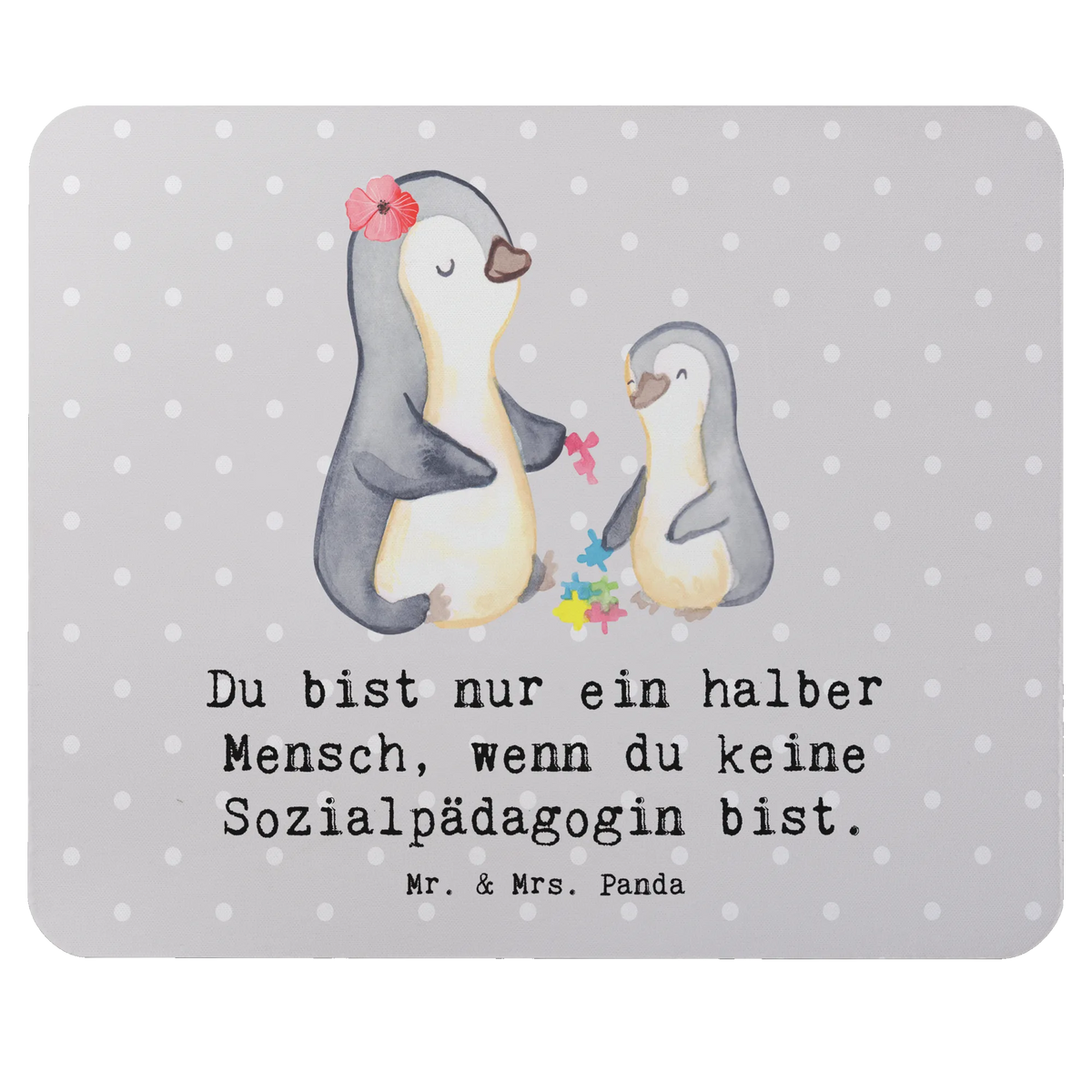 Mouse mat Social Pedagogue Heart Office, Student, Gift, Study, Print, Motif, Mouse, saying, PC, fun, mousepad, Work, Pad, Mouse Pad, gift, gift idea, best, farewell gift, passing exam, anniversary, retirement, promotion, job start, sayings, funny, profession