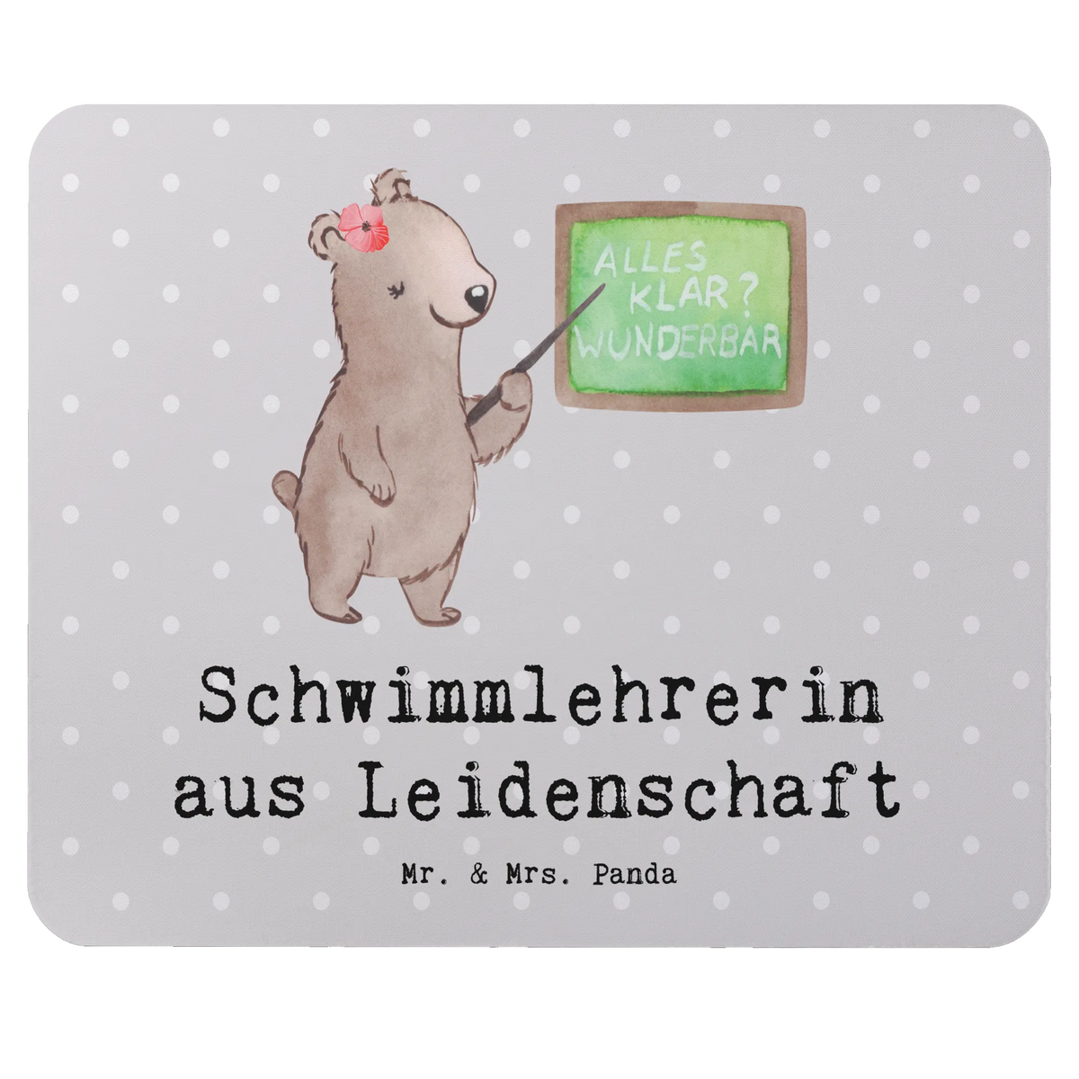 Mouse mat swimming instructor Passion gift, sayings, gift idea, best, farewell gift, passing exam, anniversary, retirement, promotion, job start, profession