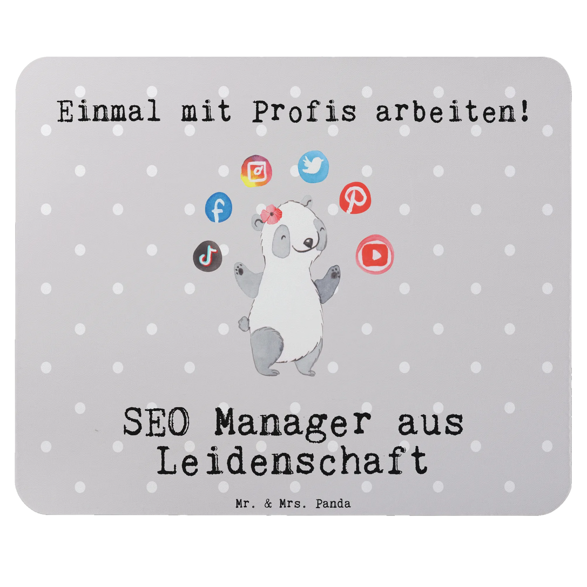 Mouse mat SEO Manager Passion gift, sayings, gift idea, best, farewell gift, passing exam, anniversary, retirement, promotion, job start, profession