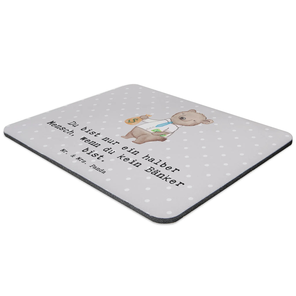 Mouse mat banker heart Student, PC, mousepad, Mouse, fun, Study, Gift, Motif, Print, Work, saying, Pad, Mouse Pad, Office, gift, gift idea, best, farewell gift, passing exam, anniversary, retirement, promotion, job start, sayings, funny, profession