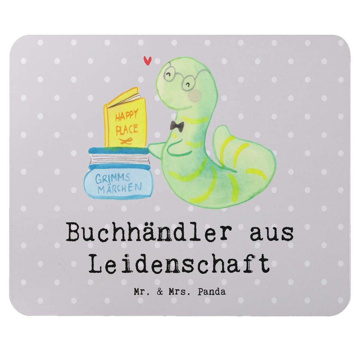Mouse mat bookseller passion gift, sayings, gift idea, best, farewell gift, passing exam, anniversary, retirement, promotion, job start, profession