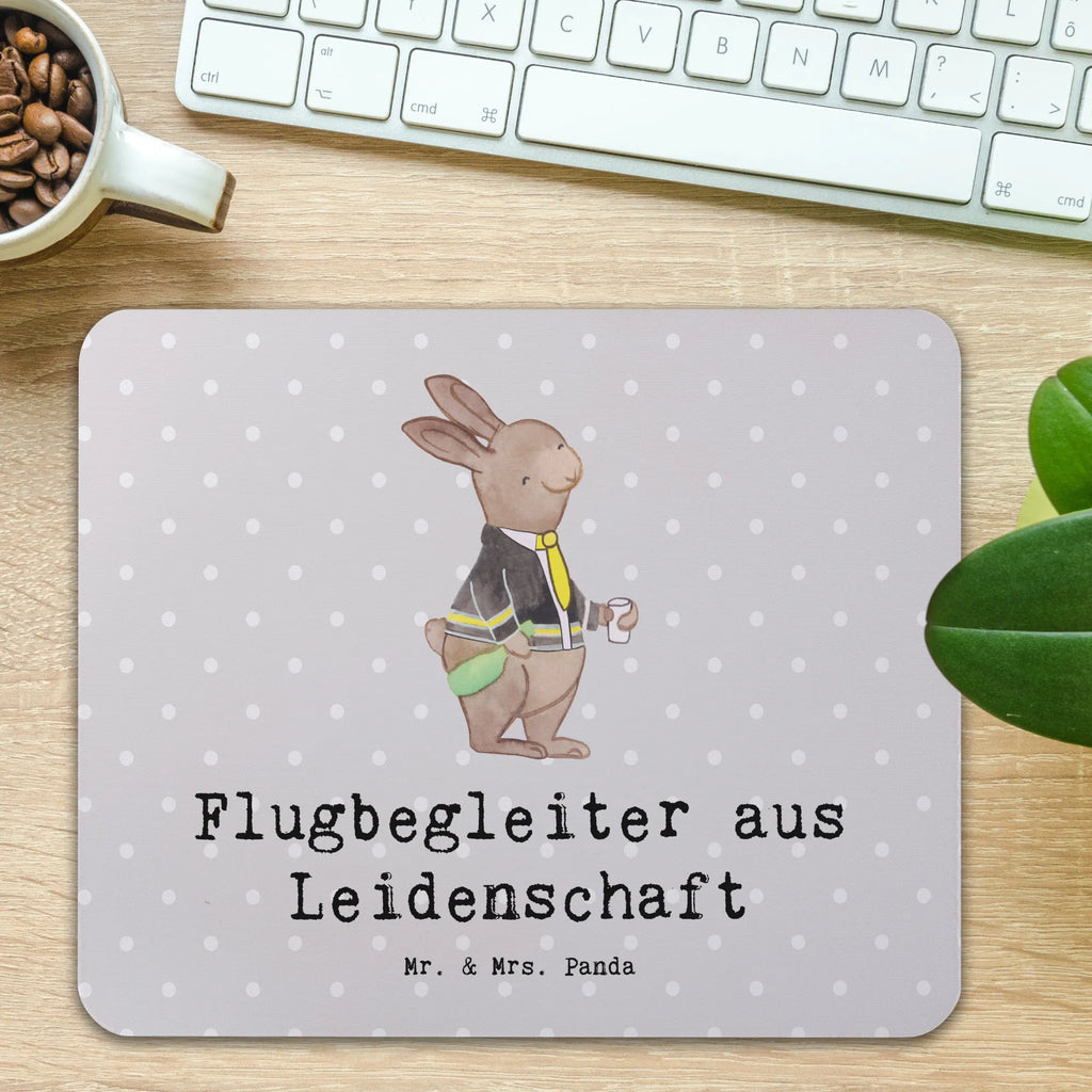 Mouse mat Flight attendant Passion Print, mousepad, Motif, Pad, Office, Gift, PC, Study, Work, Mouse Pad, Student, Mouse, saying, fun, gift, gift idea, best, farewell gift, passing exam, anniversary, retirement, promotion, job start, sayings, funny, profession