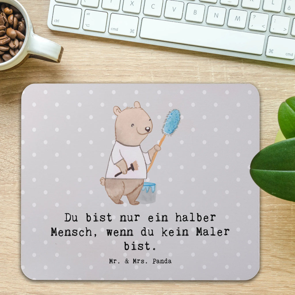 Mouse mat Painter Heart Student, Work, mousepad, PC, fun, Study, Motif, Gift, Pad, Mouse Pad, saying, Mouse, Print, Office, gift, gift idea, best, farewell gift, passing exam, anniversary, retirement, promotion, job start, sayings, funny, profession