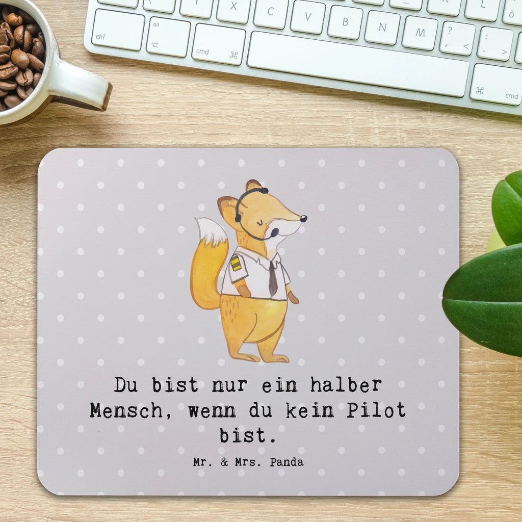 Mouse mat Pilot Heart Motif, Office, Print, Study, Work, Pad, Mouse, Mouse Pad, mousepad, Student, fun, saying, PC, Gift, gift, gift idea, best, farewell gift, passing exam, anniversary, retirement, promotion, job start, sayings, funny, profession