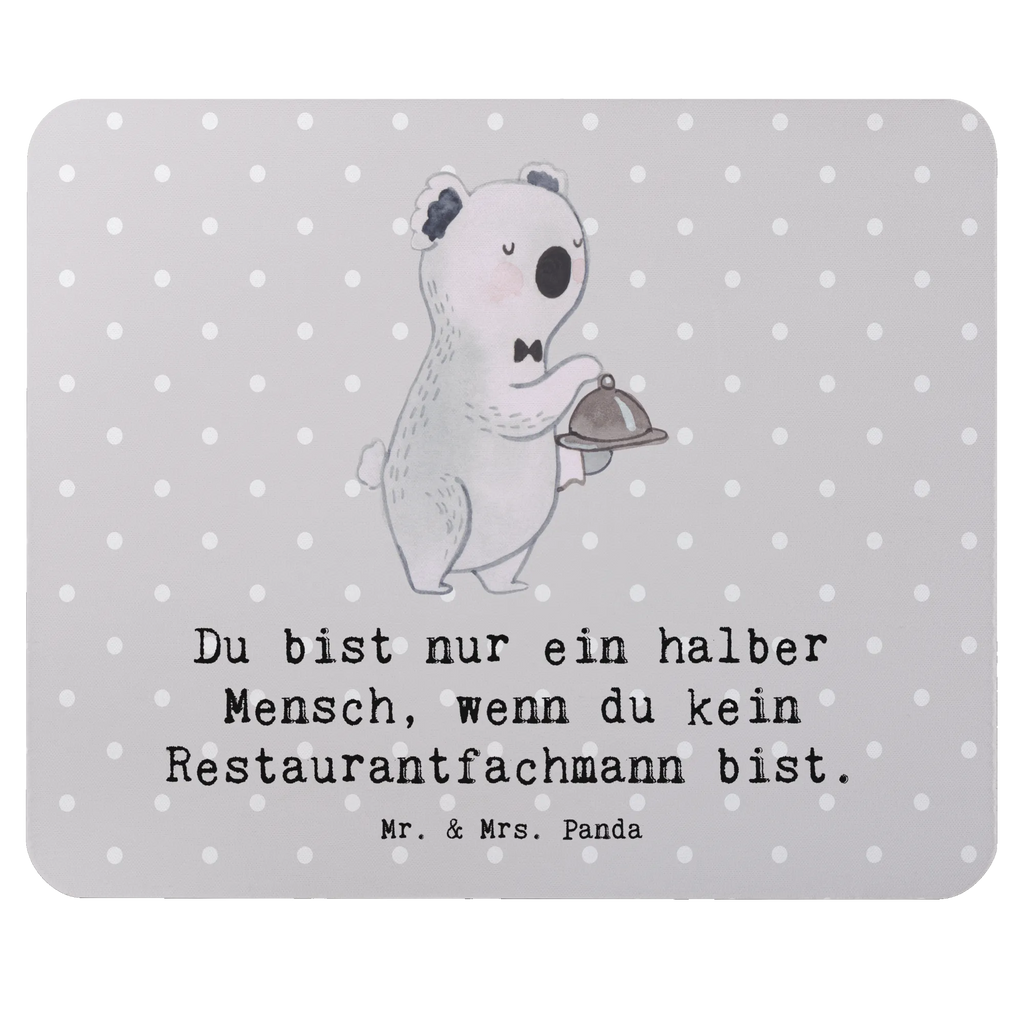 Podkładka pod mysz Kelner restauracyjny serce Zawód, Wykształcenie, Jubileusz, Pożegnanie, Emerytura, Kolega, Koleżanka, Prezent, Dawać, Pracownik, Współpracownik, Firma, Dziękuję, Dziękuję bardzo