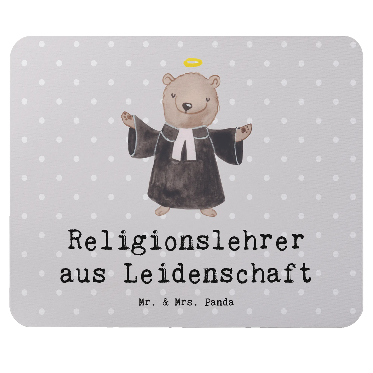 Mouse mat Religious Teacher Passion Print, Office, Mouse Pad, Work, Student, mousepad, Gift, saying, PC, Study, Motif, Mouse, Pad, fun, gift, gift idea, best, farewell gift, passing exam, anniversary, retirement, promotion, job start, sayings, funny, profession