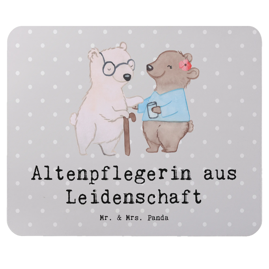 Mauspad Altenpflegerin aus Leidenschaft Mousepad, Mauspad, Arbeitszimmer, PC Zubehör, Mausunterlage, Einzigartiges Mauspad, Mauspad Büro, Büroausstattung, Designer Mauspad, Computer zubehör, Beruf, Ausbildung, Jubiläum, Abschied, Rente, Kollege, Kollegin, Geschenk, Schenken, Arbeitskollege, Mitarbeiter, Firma, Danke, Dankeschön, Altenheim Eröffnung, Pflegerin, Altenpflegerin