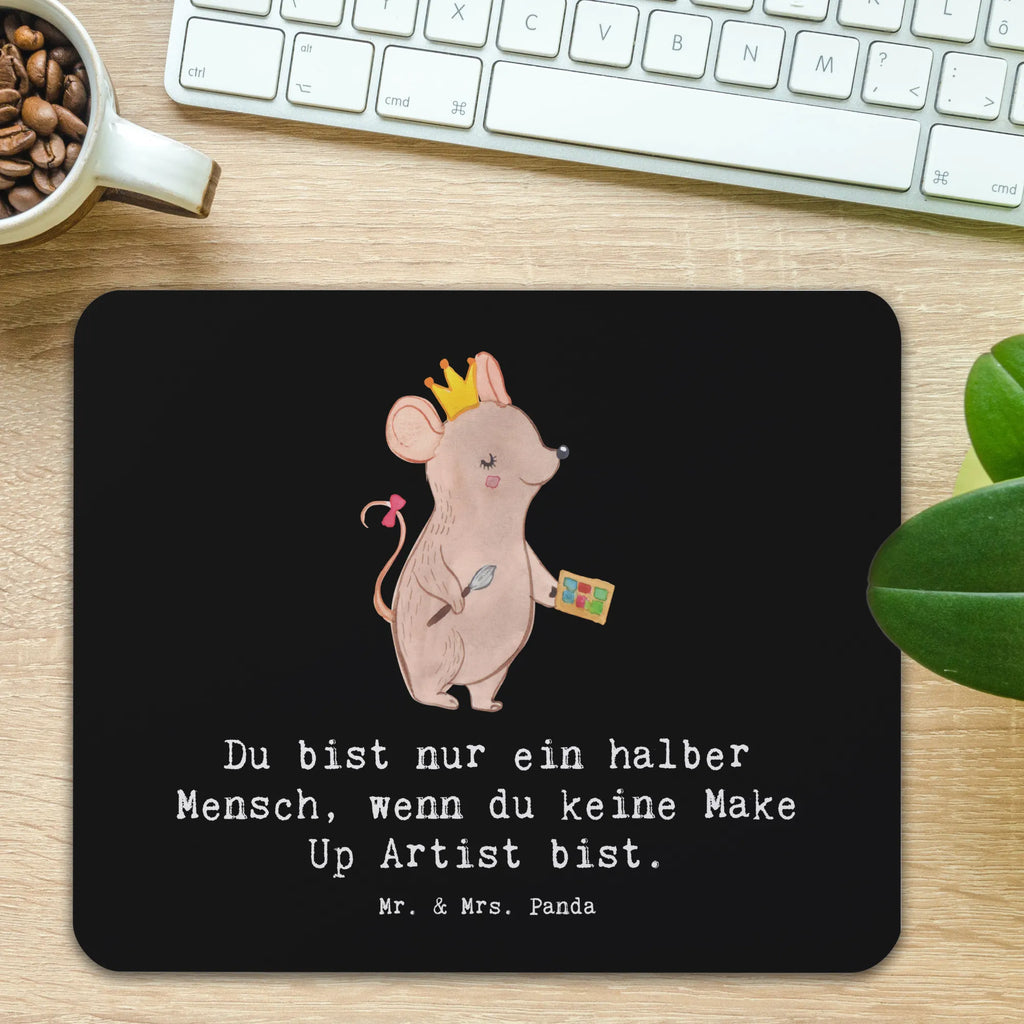 Mouse mat Make Up Artist heart Work, Mouse Pad, saying, PC, Print, Gift, Motif, Mouse, Student, Office, Pad, mousepad, Study, fun, gift, gift idea, best, farewell gift, passing exam, anniversary, retirement, promotion, job start, sayings, funny, profession