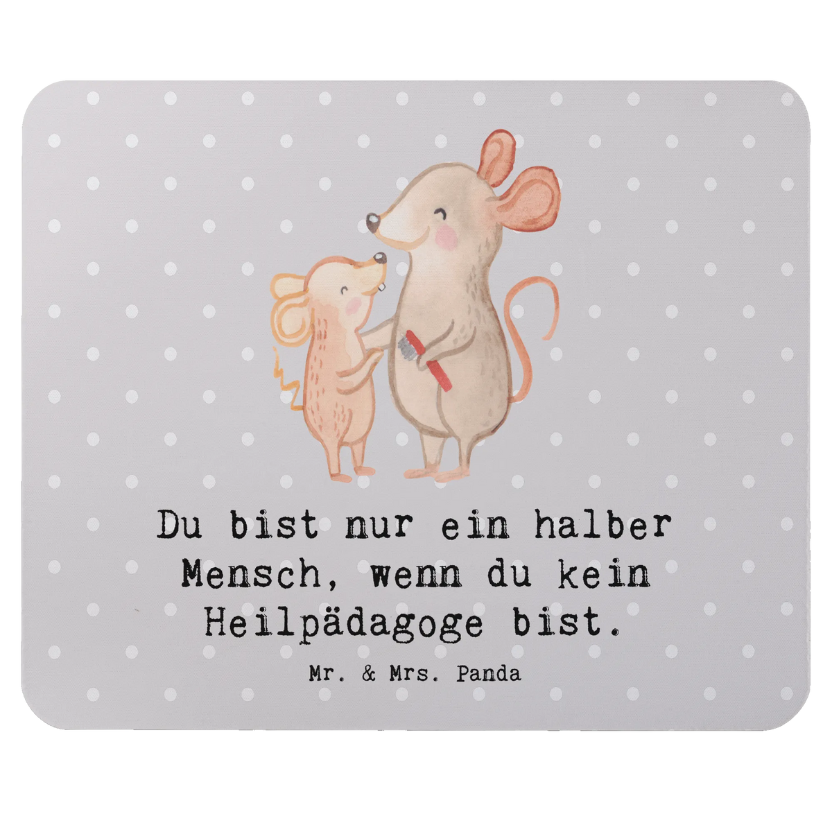 Mouse mat special educator heart gift, sayings, gift idea, best, farewell gift, passing exam, anniversary, retirement, promotion, job start, profession