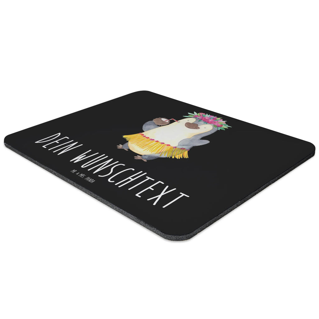 Personalised mouse mat Penguin coconut Penguin, North Pole, Winter, Penguins, aloha, vacation, coconut, Hawaii, penguins