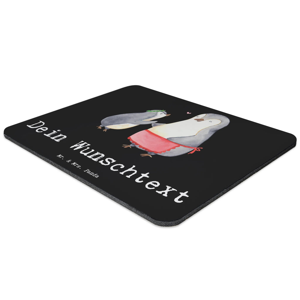 Personalised mouse mat penguin Best mom in the world for, thank you, gift, giving, birthday, birthday present, gift idea, souvenir, make you happy, gift tip, Ma, Super Mom, Best Mom, Mutti, Thank You, Son, Mommy, Mother, Best, Daughter, Mother&#39;s Day, Mama