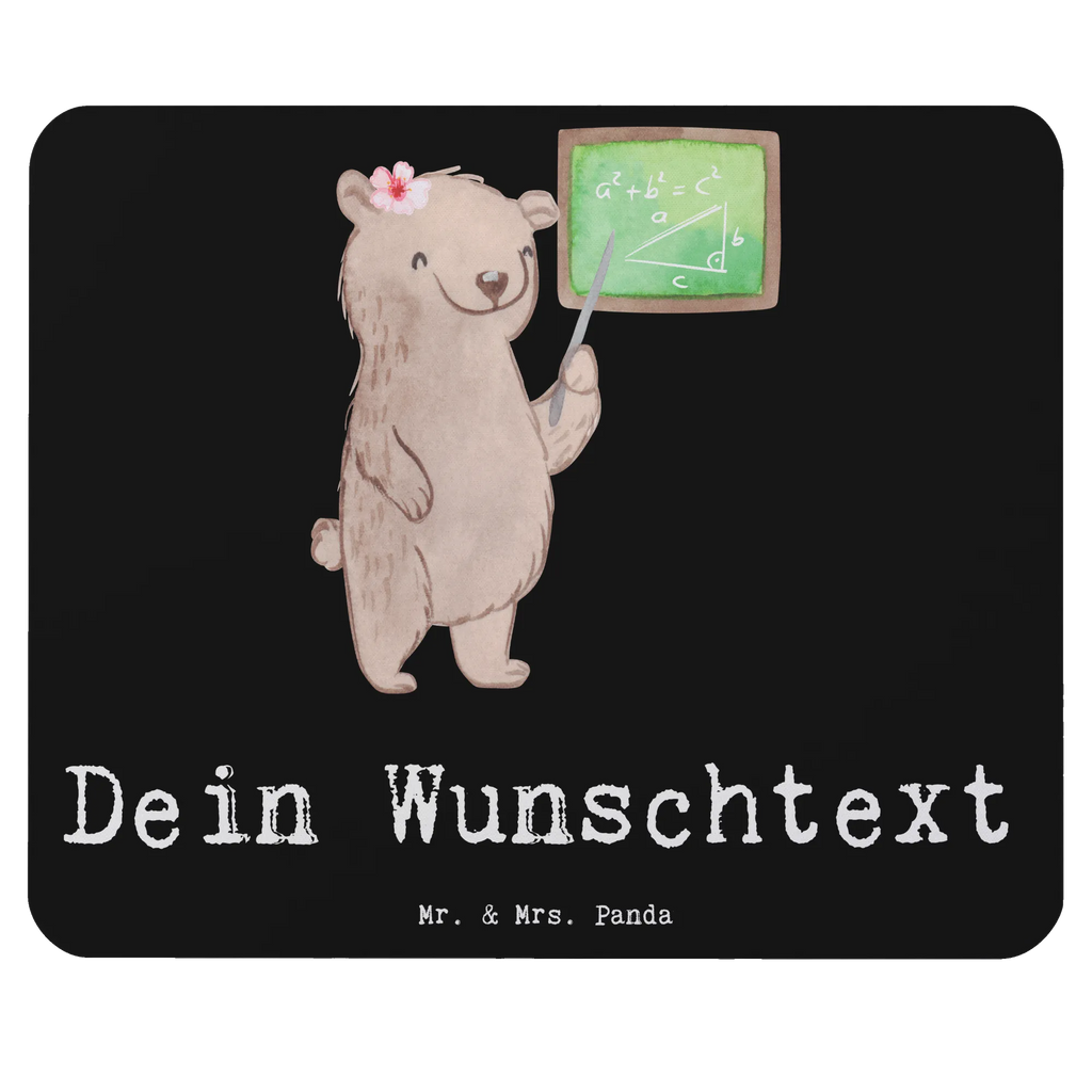 Personalised mouse mat Math tutor heart gift, gift idea, best, farewell gift, passing exam, anniversary, retirement, promotion, job start, sayings, funny, profession