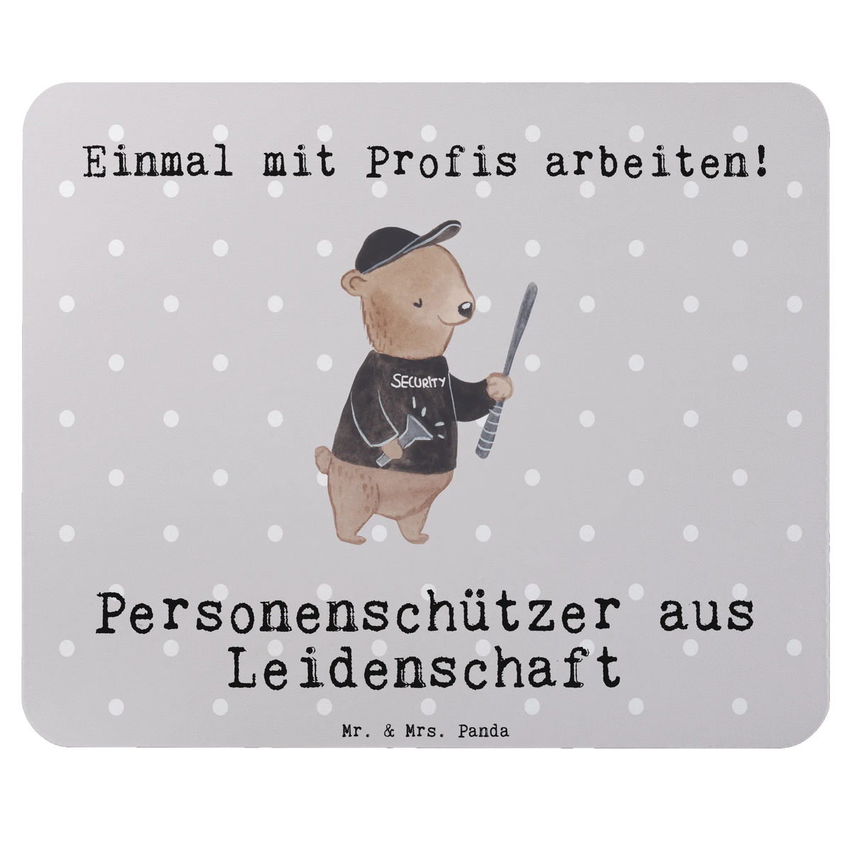 Mouse mat bodyguard Passion Study, mousepad, Office, fun, Motif, Pad, Mouse Pad, Work, PC, Gift, saying, Print, Mouse, Student, gift, gift idea, best, farewell gift, passing exam, anniversary, retirement, promotion, job start, sayings, funny, profession