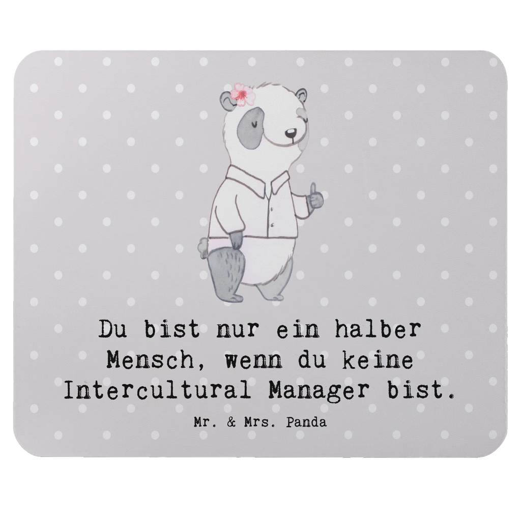 Mouse mat Intercultural Manager heart Mouse, Gift, saying, Pad, Work, fun, Print, Mouse Pad, mousepad, Study, PC, Student, Office, Motif, gift, gift idea, best, farewell gift, passing exam, anniversary, retirement, promotion, job start, sayings, funny, profession