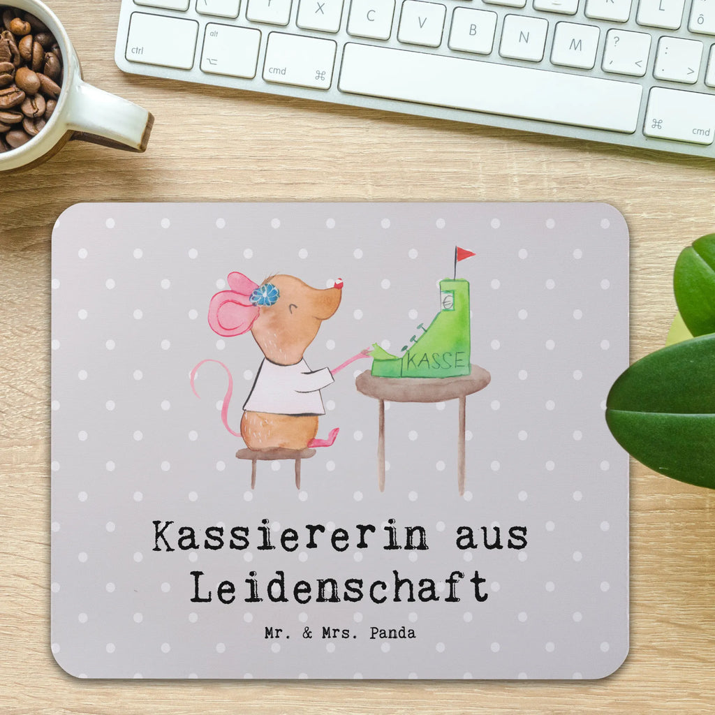 Mouse mat cashier Passion Mausunterlage, Mauspad, Mauspad Büro, PC Zubehör, Einzigartiges Mauspad, Büroausstattung, Arbeitszimmer, Computer zubehör, Mousepad, Designer Mauspad, Beruf, Ausbildung, Jubiläum, Abschied, Rente, Kollege, Kollegin, Geschenk, Schenken, Arbeitskollege, Mitarbeiter, Firma, Danke, Dankeschön, Kassenwartin, Mitarbeiterin Kasse, Kassiererin