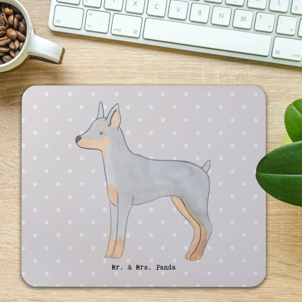 Mouse mat Doberman Pinscher Lifesaver fun, Print, PC, saying, Gift, Motif, Mouse, Office, Study, Pad, Mouse Pad, Work, mousepad, Student, Dog, dog breed, purebred dog, dog owner, gift, animal lover, giving, puppy
