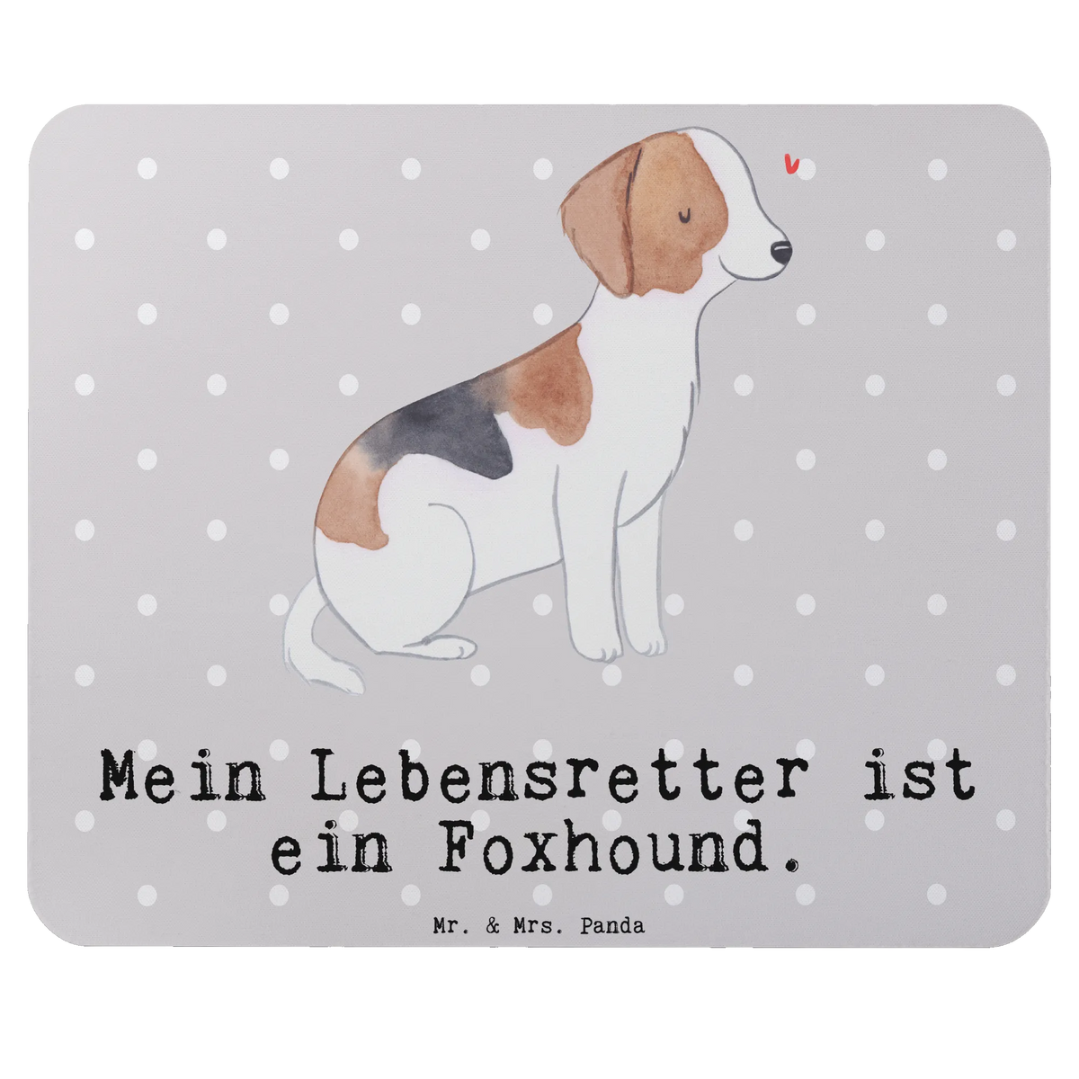 Mouse mat Foxhound Lifesaver Gift, Mouse, Print, Mouse Pad, fun, Pad, Study, Office, saying, Student, mousepad, PC, Work, Motif, Dog, dog breed, purebred dog, dog owner, gift, animal lover, giving, puppy