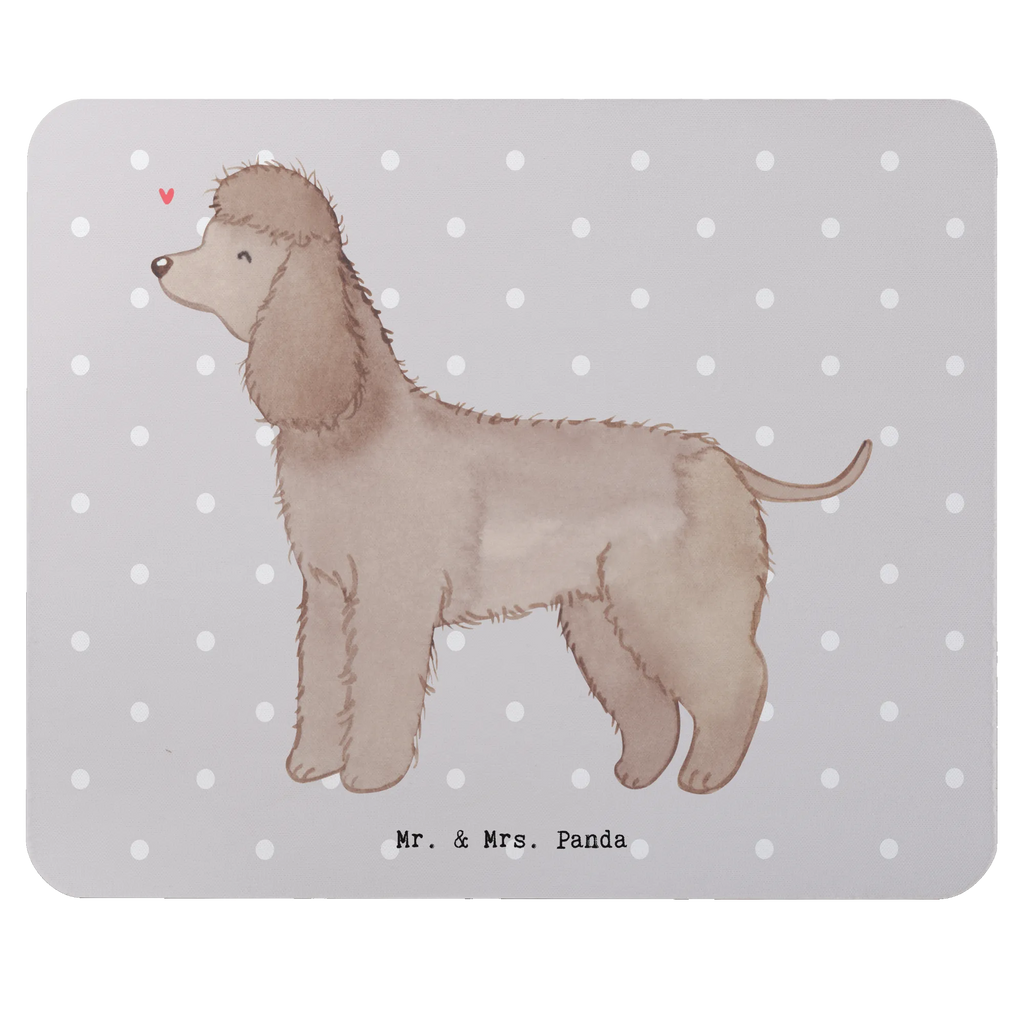 Mouse mat Irish Water Spaniel Lifesaver Office, Mouse, saying, Work, Student, PC, Study, fun, Motif, Print, Pad, Gift, mousepad, Mouse Pad, Dog, dog breed, purebred dog, dog owner, gift, animal lover, giving, puppy