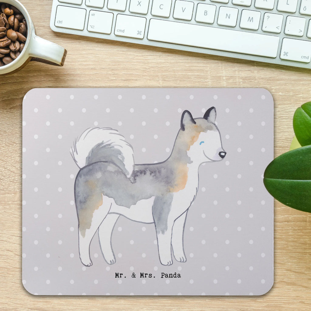 Mouse mat Siberian Husky Lifesaver Mouse, saying, Study, Pad, Work, Motif, Student, Print, Gift, PC, mousepad, Office, fun, Mouse Pad, Dog, dog breed, purebred dog, dog owner, gift, animal lover, giving, puppy