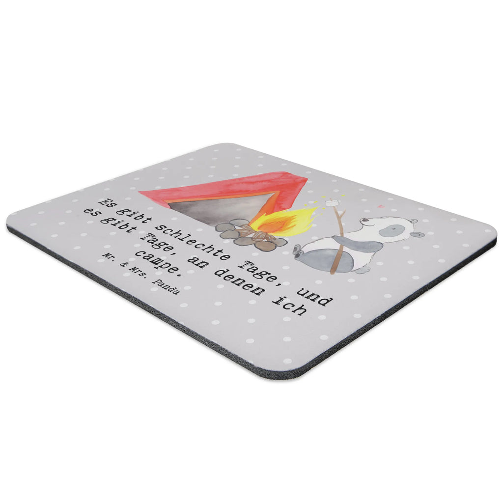 Mouse mat panda Camp Motif, Gift, Mouse, Work, Office, Student, Print, saying, Pad, Mouse Pad, PC, Study, fun, mousepad, sport, hobby, giving, thank you, award, profit, athlete, Camping, go camping, camping, campsite