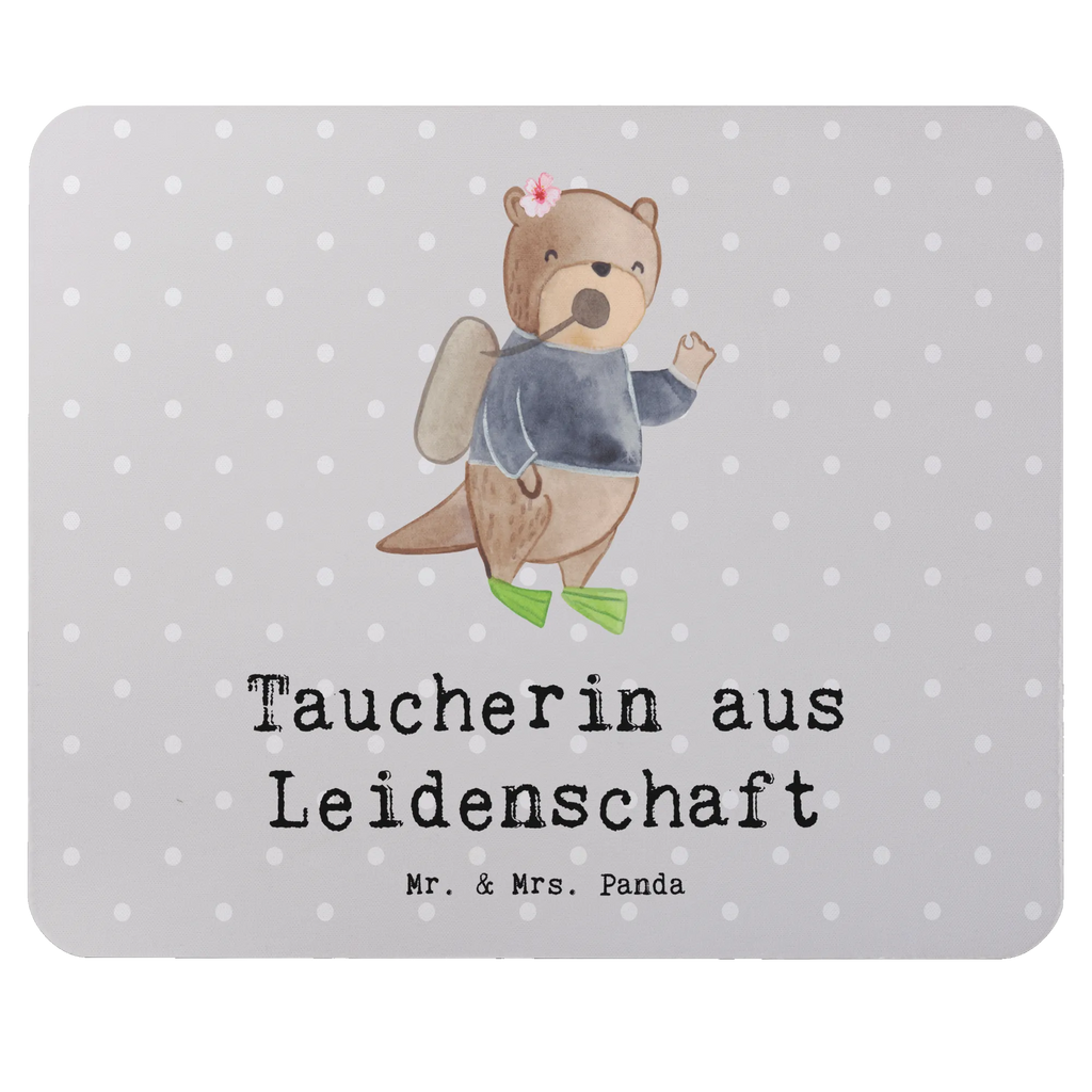 Mouse mat female diver Passion Study, Gift, Pad, Mouse Pad, Office, Mouse, Print, PC, fun, saying, Motif, Student, Work, mousepad, gift, gift idea, best, farewell gift, passing exam, anniversary, retirement, promotion, job start, sayings, funny, profession