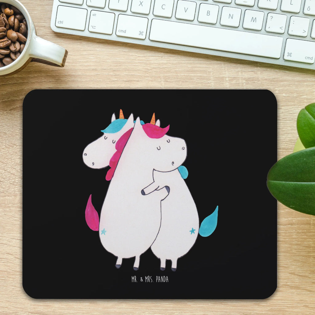Mouse mat unicorns Embrace Gift, fun, saying, Office, Mouse Pad, mousepad, Mouse, Motif, Print, PC, Pad, Work, Study, Student, unicorn, unicorns, Girlfriends, Siblings, Unicorn, Unicorns, Love, Sister, Sisters, BFF, Family
