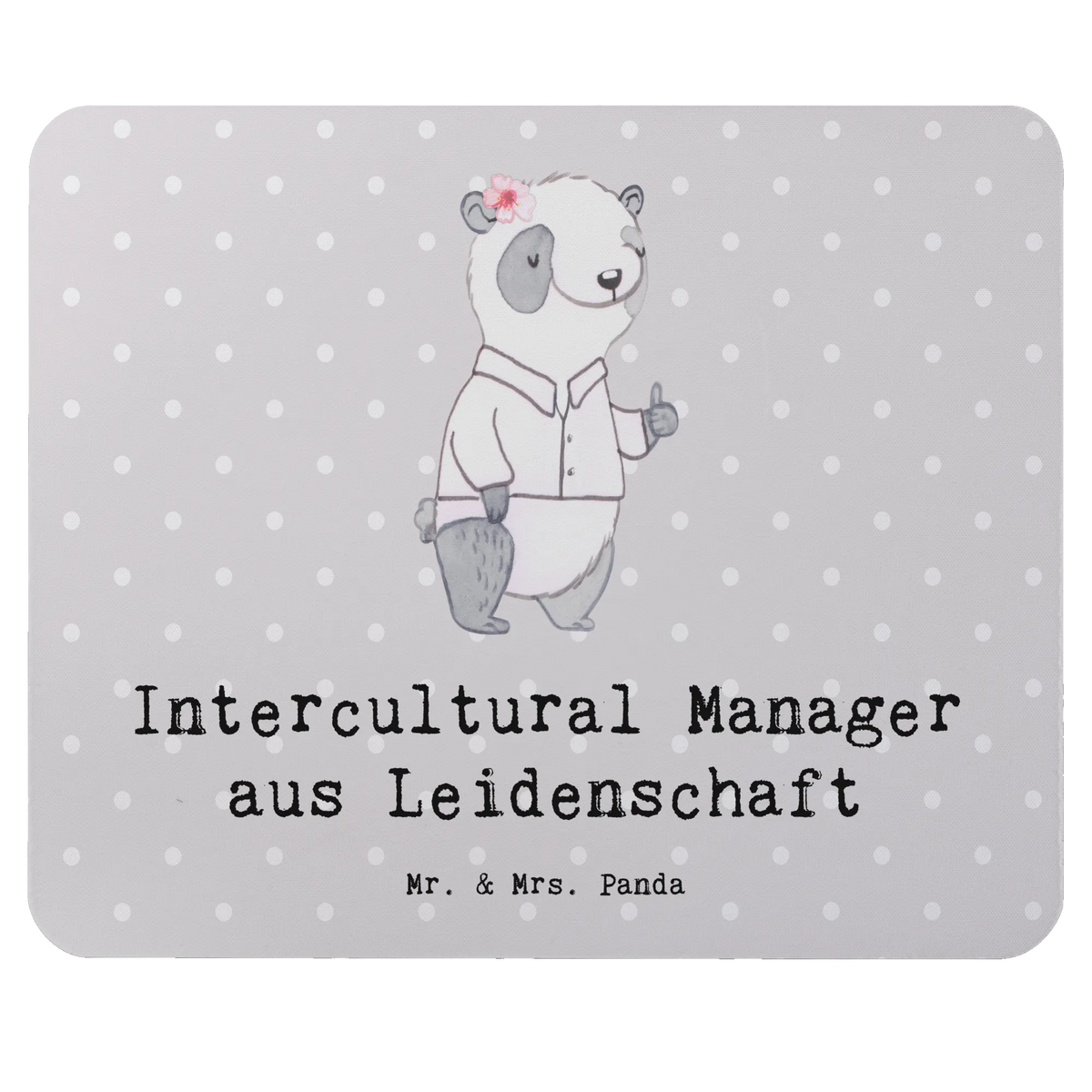 Mouse mat Intercultural Manager Passion gift, sayings, gift idea, best, farewell gift, passing exam, anniversary, retirement, promotion, job start, profession