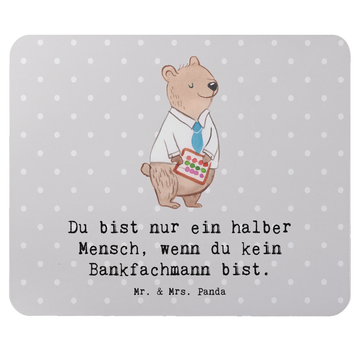 Mouse mat banking specialist Heart gift, sayings, gift idea, best, farewell gift, passing exam, anniversary, retirement, promotion, job start, profession