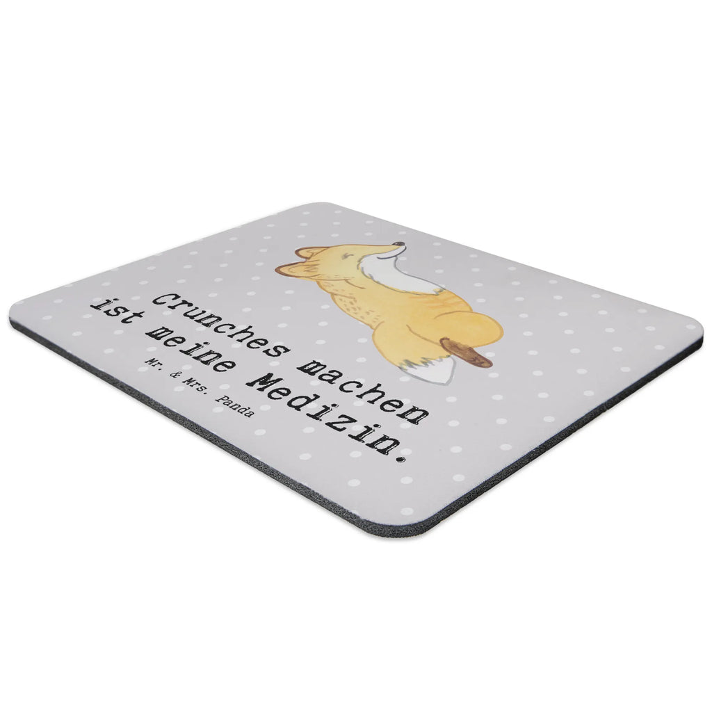 Mouse mat Fox crunches fun, Pad, Student, Mouse Pad, Motif, mousepad, saying, Gift, Mouse, PC, Print, Work, Study, Office, sport, hobby, giving, thank you, award, profit, athlete, Crunches, gym, fitness, crunches