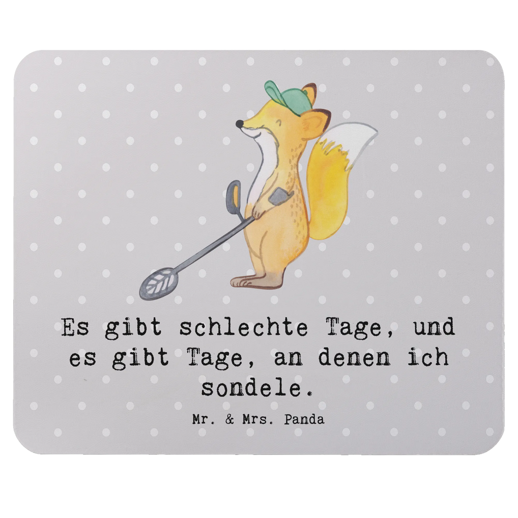 Mouse mat Fox metal detector Mouse Pad, Motif, saying, Study, Pad, fun, mousepad, Mouse, Office, Print, Gift, PC, Student, Work, sport, hobby, giving, thank you, award, profit, athlete, treasure hunt, Metal detector, look for coins, probe, probe walker