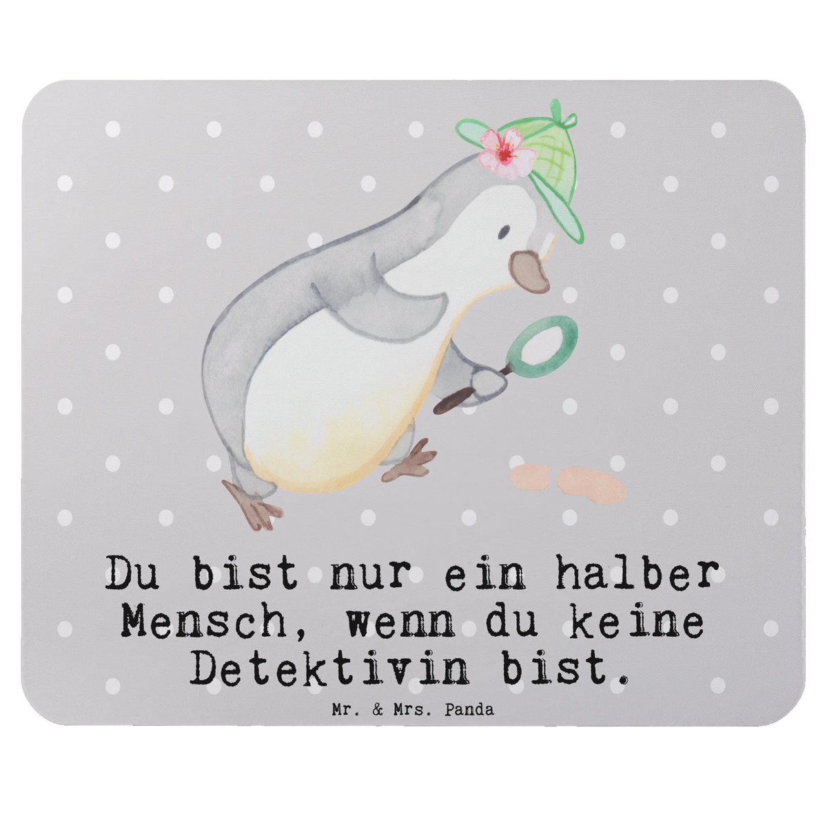 Mouse mat Detective Heart Student, Gift, fun, Pad, Work, Mouse, PC, Study, Office, mousepad, Mouse Pad, Print, Motif, saying, gift, gift idea, best, farewell gift, passing exam, anniversary, retirement, promotion, job start, sayings, funny, profession