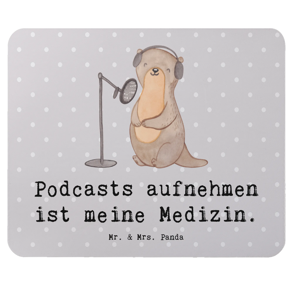 Mouse mat otter Record Podcast