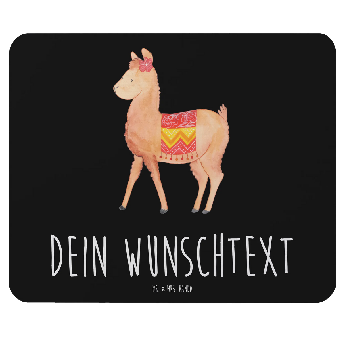Personalised mouse mat alpaca Proud alpaca, animal, llama, pako, camel, Peru, favourite animal