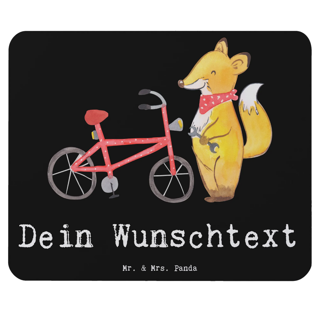 Personalised mouse mat Two-wheeler mechanic Heart gift, gift idea, best, farewell gift, passing exam, anniversary, retirement, promotion, job start, sayings, funny, profession