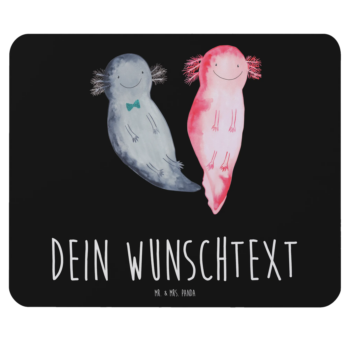 Personalised mouse mat axolotl Girlfriend Axolotl, Axelotl, marine animals, Mexican walking fish, salamander, amphibian, anniversary, tail, valentine's day, love, proof of love, fiancé, axolot, great love, husband, axolotl, friend