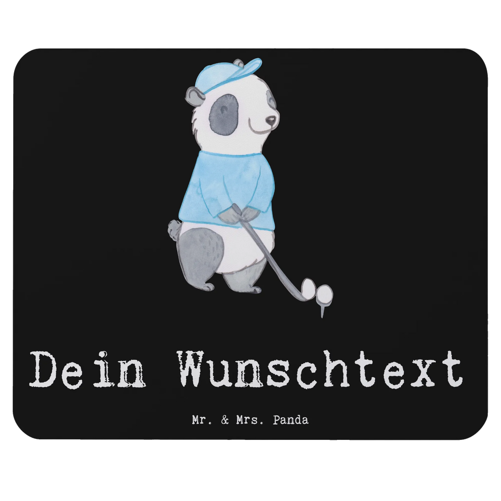 Personalizowana podkładka pod mysz Panda gra w golfa Prezent, Sport, Dyscyplina sportowa, Hobby, Darować, Dziękuję, Dzięki, Wyróżnienie, Wygrana, Sportowiec