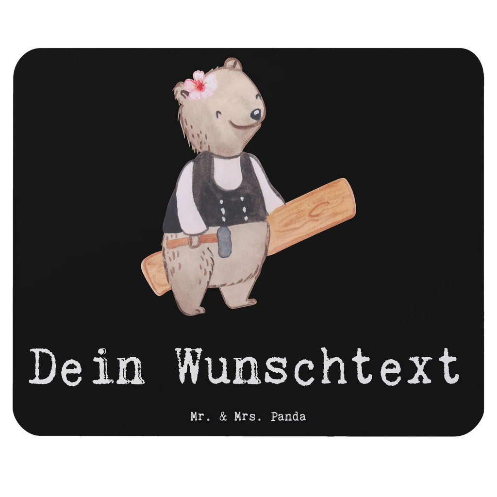 Personalised mouse mat Carpenter (female) heart gift, gift idea, best, farewell gift, passing exam, anniversary, retirement, promotion, job start, sayings, funny, profession