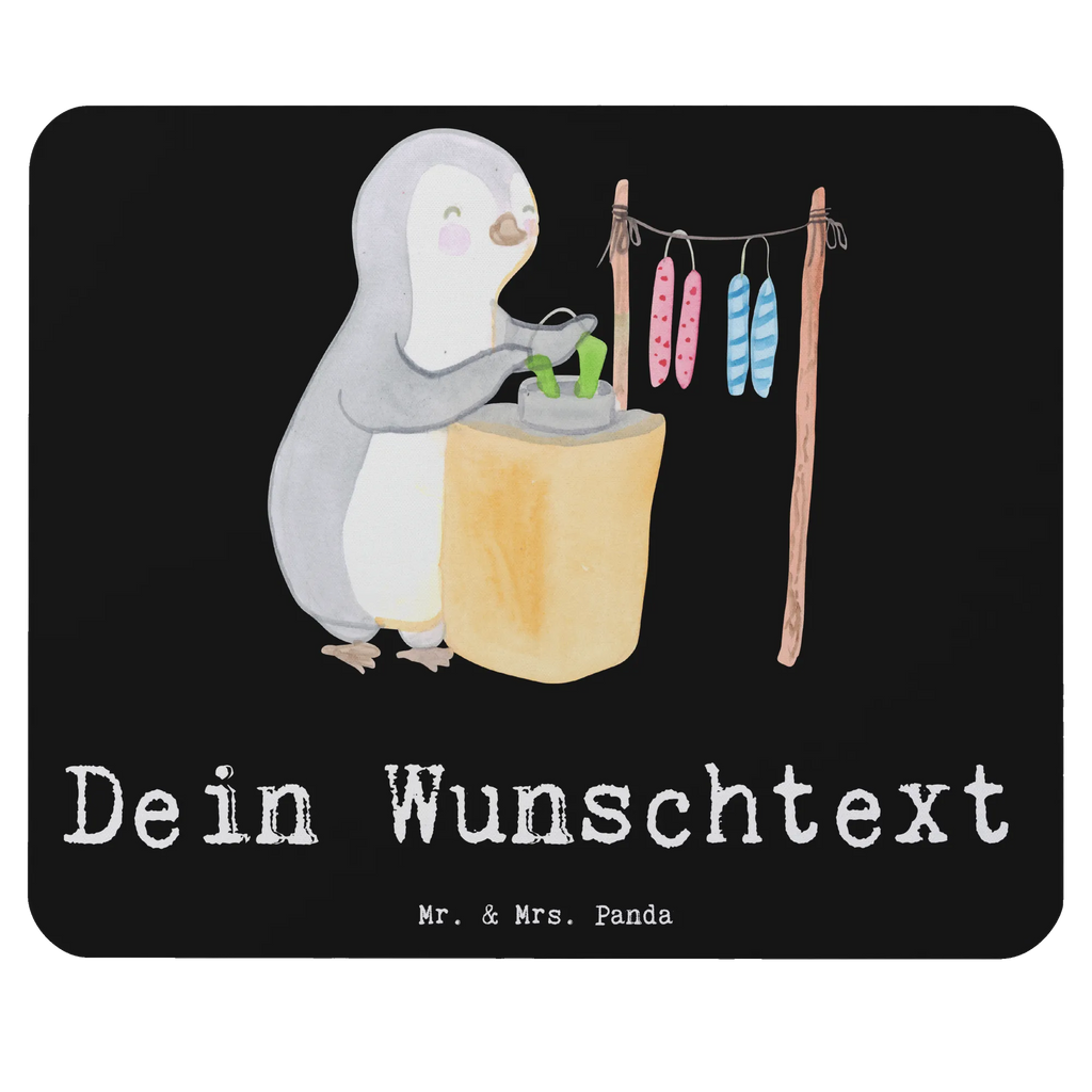 Personalizowana podkładka pod mysz Pingwin Robienie świec Prezent, Sport, Dyscyplina sportowa, Hobby, Darować, Dziękuję, Dzięki, Wyróżnienie, Wygrana, Sportowiec