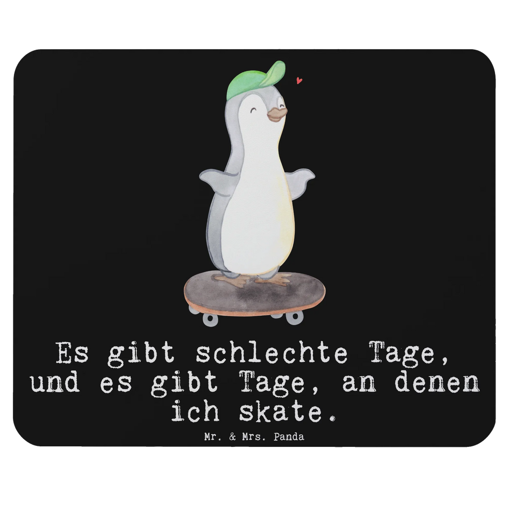 Personalizowana podkładka pod mysz Pingwin jazda na deskorolce Prezent, Sport, Dyscyplina sportowa, Hobby, Darować, Dziękuję, Dzięki, Wyróżnienie, Wygrana, Sportowiec