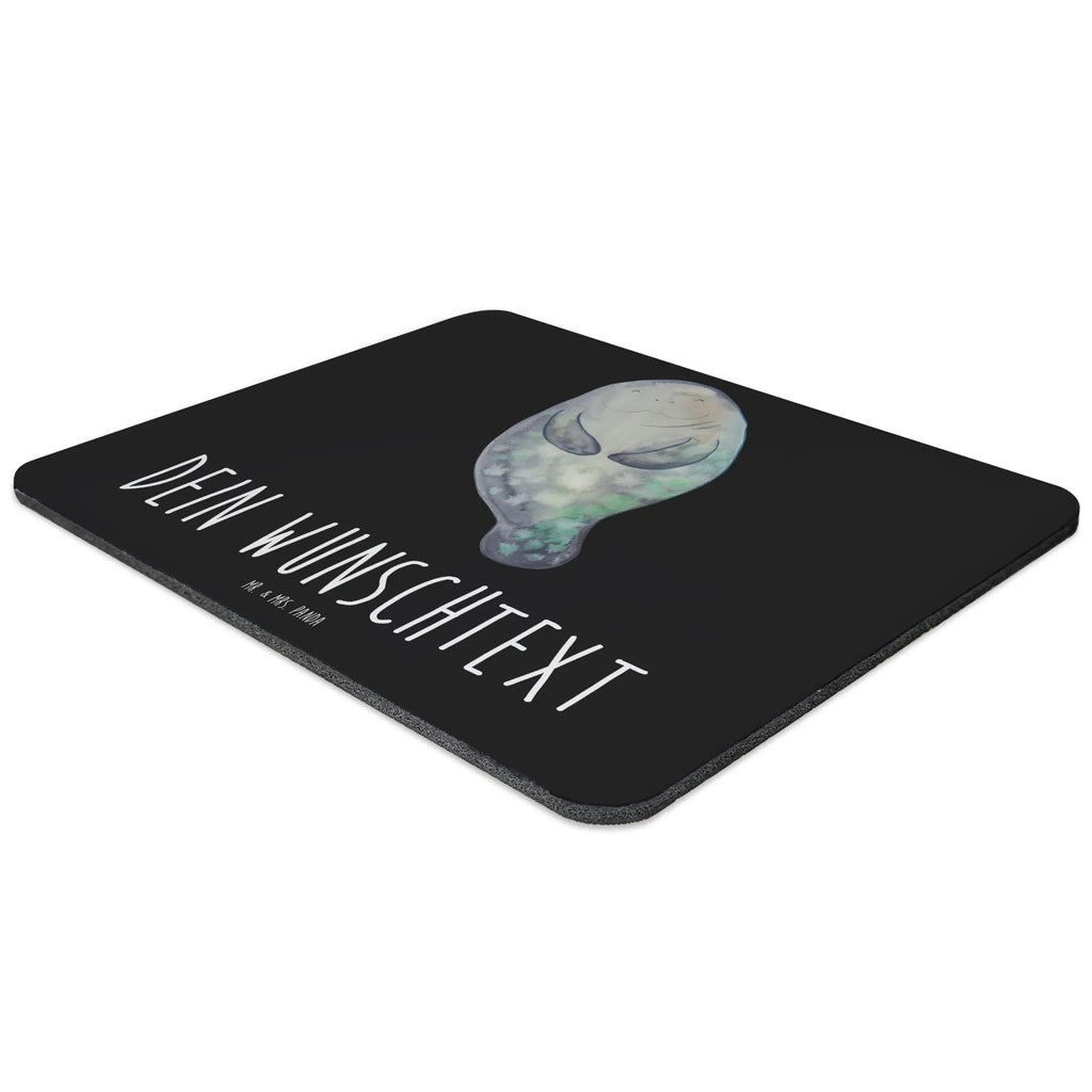 Personalised mouse mat manatee happy Seafood, aquatic animals, ocean, sea, fish, shells, corals, reef, whale, narwhal, sea urchin, lobster, platypus, turtle, manatee, crocodile, orca, shrimp, gifts for seafood lovers, water world, underwater animals, underwater world, vacation, deep sea, seafood fans, gift ideas, seafood decoration, seafood posters, Carefulness, New start, Girlfriend, Manatee, Lovesickness, Manatees, Satisfaction, New beginning, Respect, Self-love