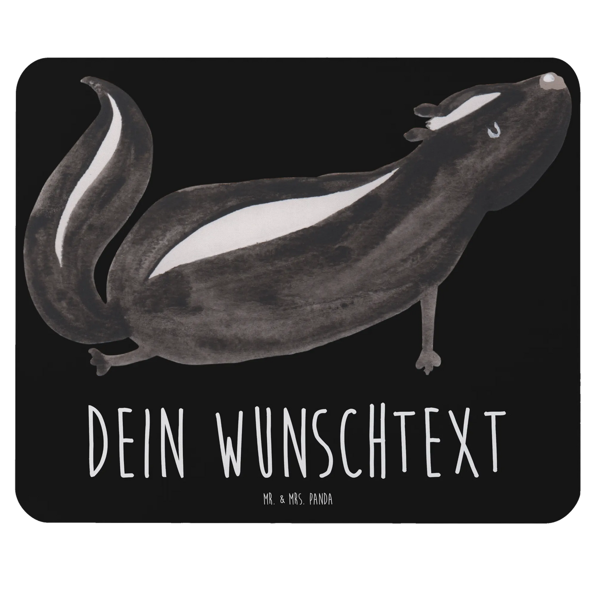 Personalised mouse mat skunk yoga Skunk, Namaste, Wild animal, Stinker, Yoga, Love, Predator, Stinky, Live, Laugh