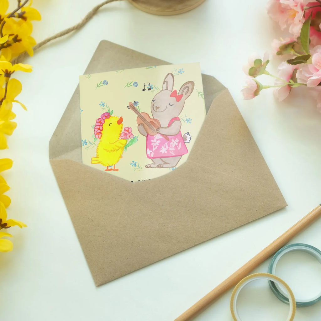Greetings card Easter spring feelings greeting card, wedding card, invitation card, folding card, birthday card, Easter, Easter bunny, chick, Easter songs, bunny, Easter eggs, Easter chick, spring, Easter greetings, spring fever, Easter gifts, music