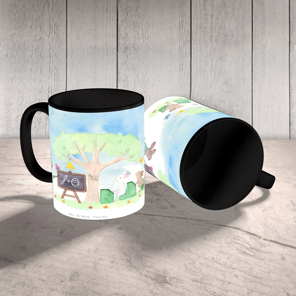 Tasse Hasenschule Porzellantasse, Tasse mit Motiven, Bürotasse, Kaffeetasse, Tasse, Keramiktasse, Tasse mit Zitaten, Teetasse, Geschenktasse, Ostern, Osterhase, Ostergeschenke, Osternest, Osterdeko, Geschenke zu Ostern, Ostern Geschenk, Ostergeschenke Kinder, Ostern Kinder