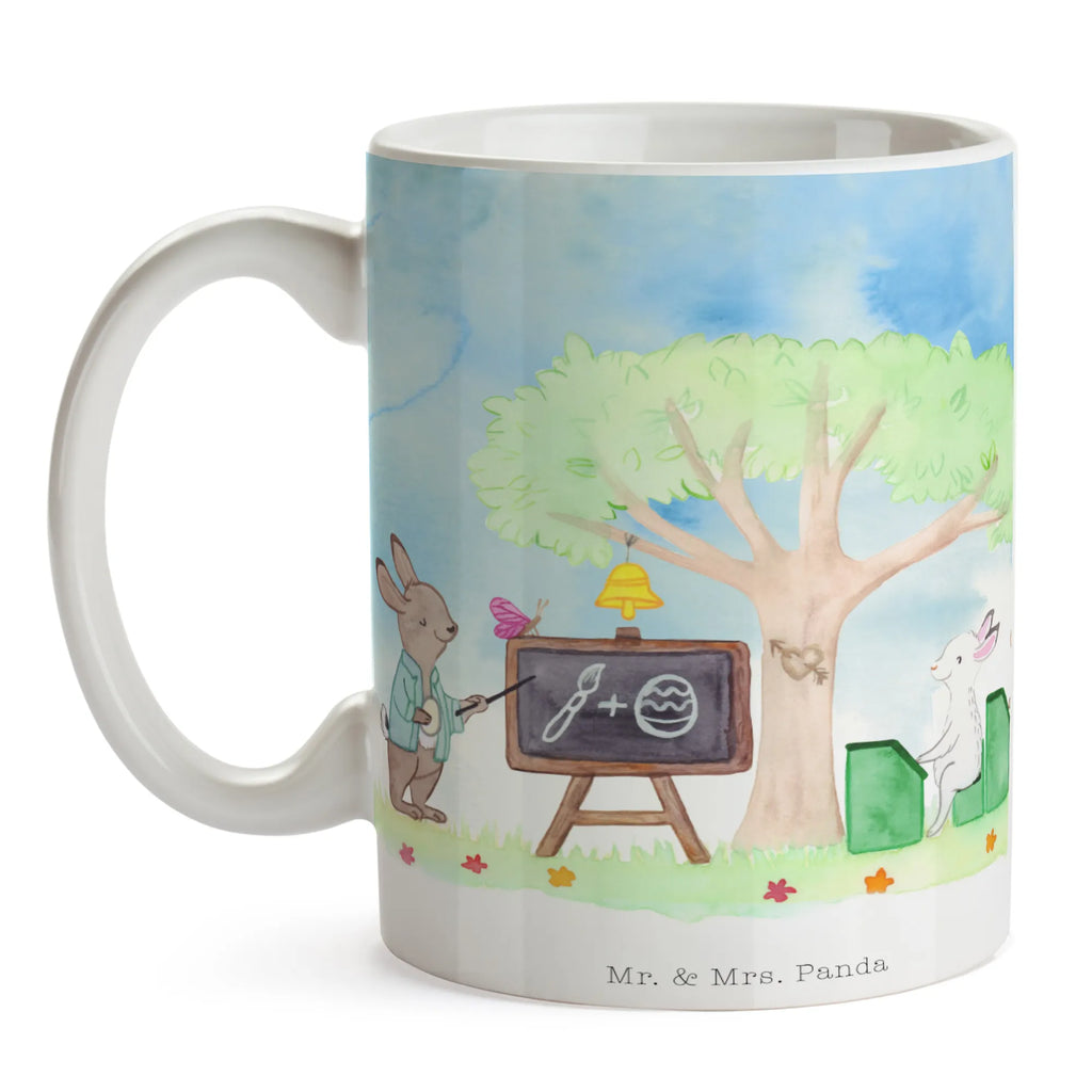 Tasse Hasenschule Porzellantasse, Tasse mit Motiven, Bürotasse, Kaffeetasse, Tasse, Keramiktasse, Tasse mit Zitaten, Teetasse, Geschenktasse, Ostern, Osterhase, Ostergeschenke, Osternest, Osterdeko, Geschenke zu Ostern, Ostern Geschenk, Ostergeschenke Kinder, Ostern Kinder