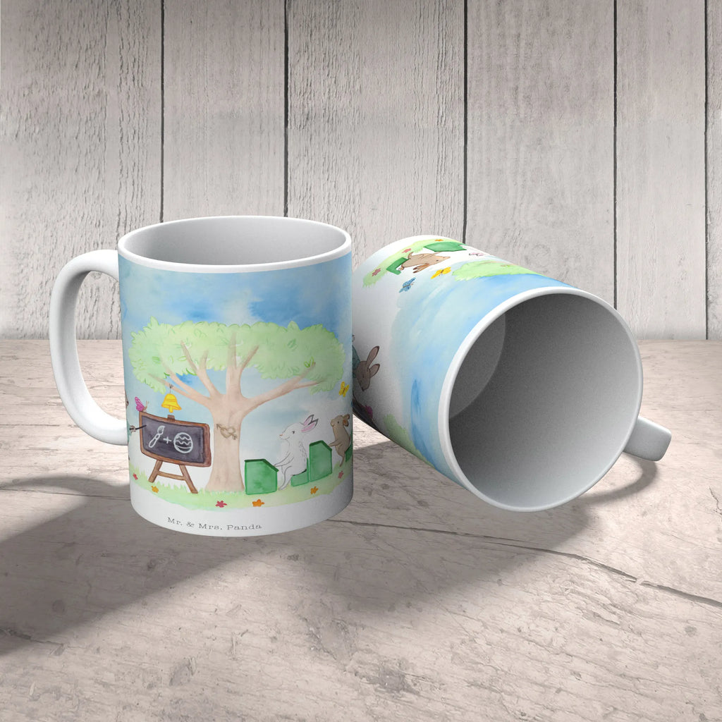 Tasse Hasenschule Porzellantasse, Tasse mit Motiven, Bürotasse, Kaffeetasse, Tasse, Keramiktasse, Tasse mit Zitaten, Teetasse, Geschenktasse, Ostern, Osterhase, Ostergeschenke, Osternest, Osterdeko, Geschenke zu Ostern, Ostern Geschenk, Ostergeschenke Kinder, Ostern Kinder